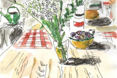 bouquet-jaune-cuisine